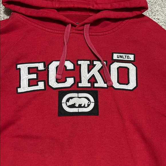 Vintage Ecko UNLTD Red Hoodie - Picture 2 of 4